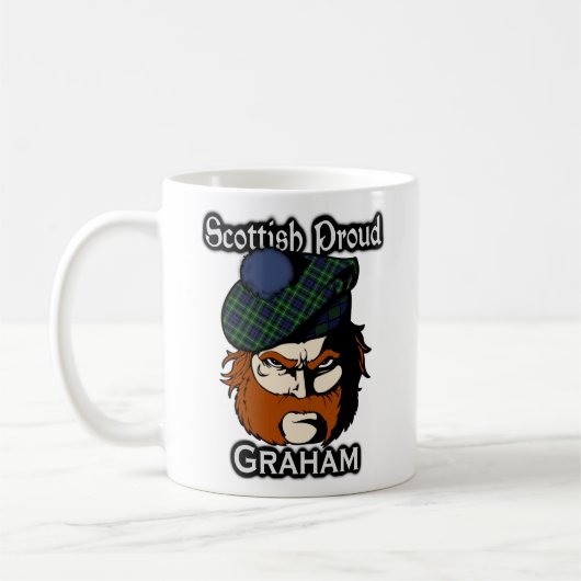 Scottish Clan Graham Tartan Scottish Kaffeetasse (Links)