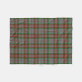 Scottish Clan Gray Tartan Kariert Fleecedecke (Vorderseite (Horizontal))