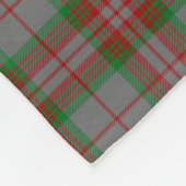 Scottish Clan Gray Tartan Kariert Fleecedecke (Ecke)