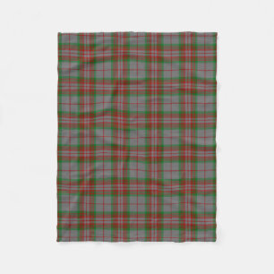 Scottish Clan Gray Tartan Kariert Fleecedecke