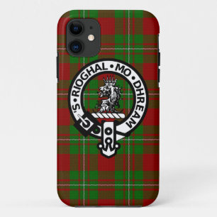 Scottish Clan Gregor Tartan und Wappen Case-Mate iPhone Hülle
