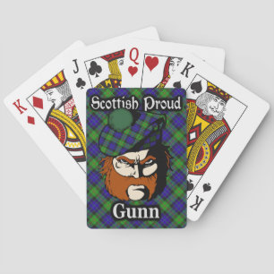 Scottish Clan Gunn Tartan Deck Spielkarten