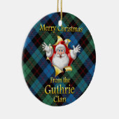 Scottish Clan Guthrie Christmas Ornament (Rechts)