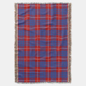 Scottish Clan Hamilton Tartan Kariert Decke (Vorderseite Vertikal)