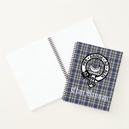 Scottish Clan Hannay Custom Bullet Journal Notizblock (Innenseite)
