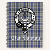 Scottish Clan Hannay Custom Bullet Journal Notizblock (Vorderseite)