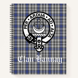 Scottish Clan Hannay Custom Bullet Journal Notizblock