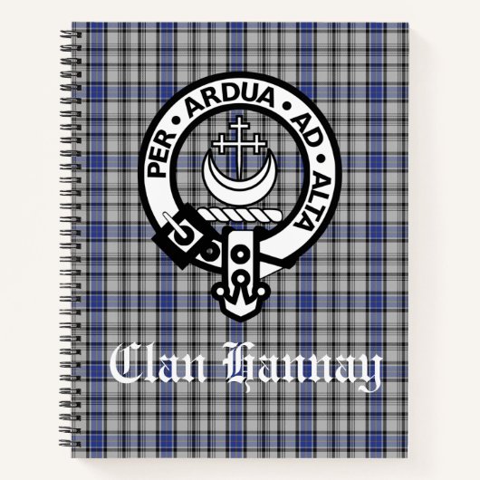 Scottish Clan Hannay Custom Bullet Journal Notizblock (Vorderseite)