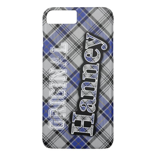 Scottish Clan Hanney Hannay Tartan Case-Mate iPhone Hülle (Rückseite)