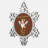 Scottish Clan Hay Christmas Ornament (Rechts)