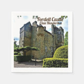 Scottish Clan Henderson Fordell Castle Serviette (Vorderseite)