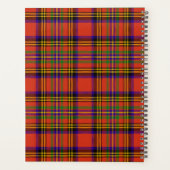 Scottish Clan Hepburn Tartan Kariert Planer (Rückseite)