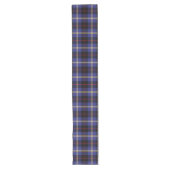 Scottish Clan Hill Tartan Kariert Großer Tischläufer (Vorderseite)