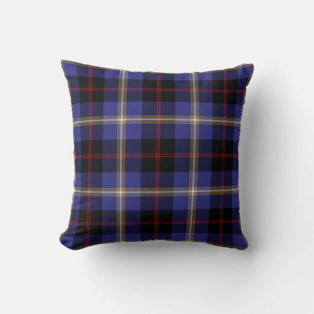 Scottish Clan Hill Tartan Kariert Kissen (Vorderseite)