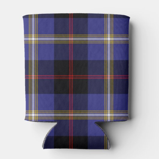 Scottish Clan Hill Tartan Pläd Dosenkühler (Rückseite)