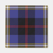 Scottish Clan Hill Tartan Pläd Magnet (Vorne)