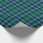 Scottish Clan Hunter Ancient Tartan Kariert Geschenkpapier (Ecke)