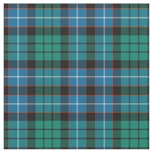 Scottish Clan Hunter Ancient Tartan Kariert Stoff (Nahaufnahme)