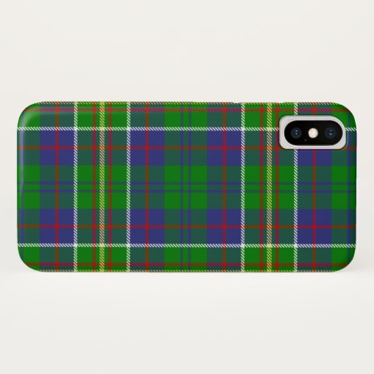 Scottish Clan Hunter Tartan Kariert Case-Mate iPhone Hülle (Rückseite (Horizontal))