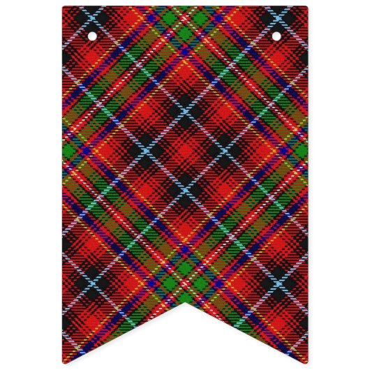Scottish Clan Innes Tartan Wimpelkette (Erste Fahne)