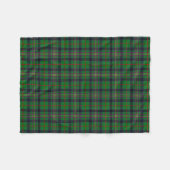 Scottish Clan Kennedy Tartan Kariert Fleecedecke (Vorderseite (Horizontal))