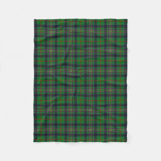 Scottish Clan Kennedy Tartan Kariert Fleecedecke (Vorderseite)
