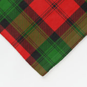 Scottish Clan Kerr Tartan Kariert Fleecedecke (Ecke)