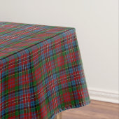 Scottish Clan Kidd Red Green Blue Tartan Tischdecke (Beispiel)