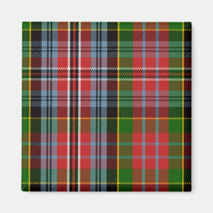 Scottish Clan Kidd Tartan Kariert Magnet