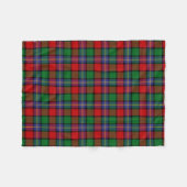 Scottish Clan Kilgore Tartan Kariert Fleecedecke (Vorderseite (Horizontal))