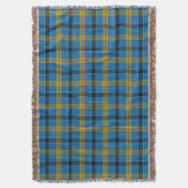 Scottish Clan Laing Tartan Kariert Decke (Vorderseite Vertikal)