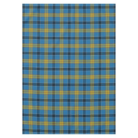 Scottish Clan Laing Tartan Plaid Tischdecke (Vorderseite)