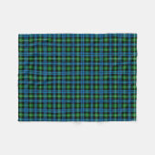 Scottish Clan Lamont Tartan Kariert Fleecedecke (Vorderseite (Horizontal))