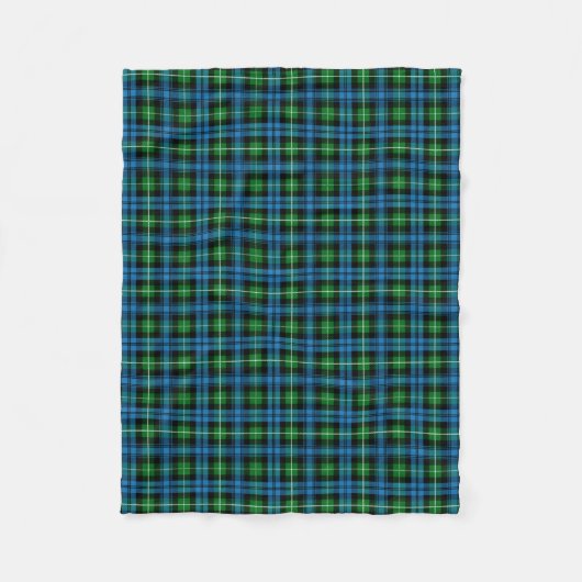 Scottish Clan Lamont Tartan Kariert Fleecedecke (Vorderseite)