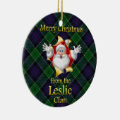 Scottish Clan Leslie Christmas Ornament (Rechts)
