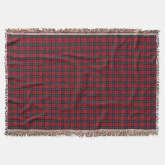 Scottish Clan Lindsay Lindsey Tartan Decke (Vorderseite)