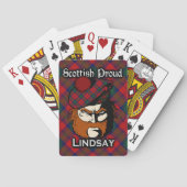 Scottish Clan Lindsay Tartan Deck Spielkarten (Rückseite)