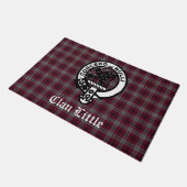 Scottish Clan Little Tartan Kariert Custom Fußmatte (Schrägansicht)