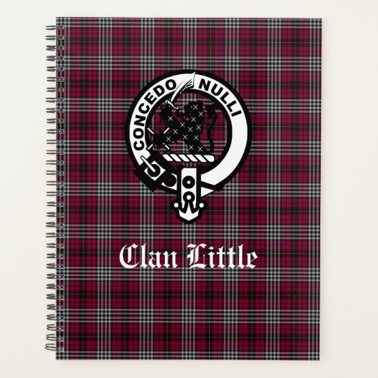 Scottish Clan Little Tartan Kariert Custom Planer (Vorderseite)