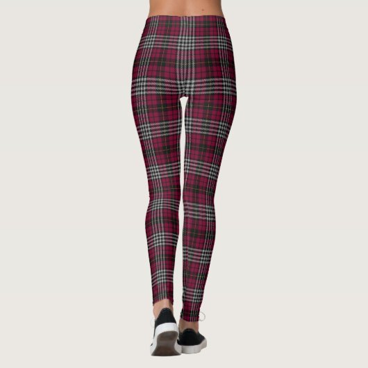 Scottish Clan Little Tartan Kariert Leggings (Rückseite)