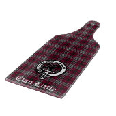 Scottish Clan Little Tartan und Wappen Abzeichen C Schneidebrett (Ecke)