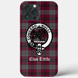 Scottish Clan Little Wappen Abzeichen und Tartan C Case-Mate iPhone Hülle