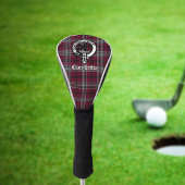 Scottish Clan Little Wappen Abzeichen und Tartan C Golf Headcover