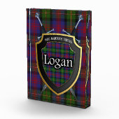 Scottish Clan Logan Tartan Fotoblock (Rechts)