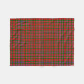 Scottish Clan MacAlister Tartan Kariert Fleecedecke (Vorderseite (Horizontal))