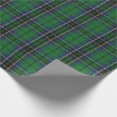 Scottish Clan MacAlpine MacAlpin Tartan Geschenkpapier (Ecke)