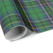 Scottish Clan MacAlpine MacAlpin Tartan Geschenkpapier (Rolleneckpunkt)