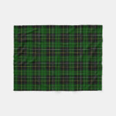 Scottish Clan MacAlpine Tartan Kariert Fleecedecke (Vorderseite (Horizontal))