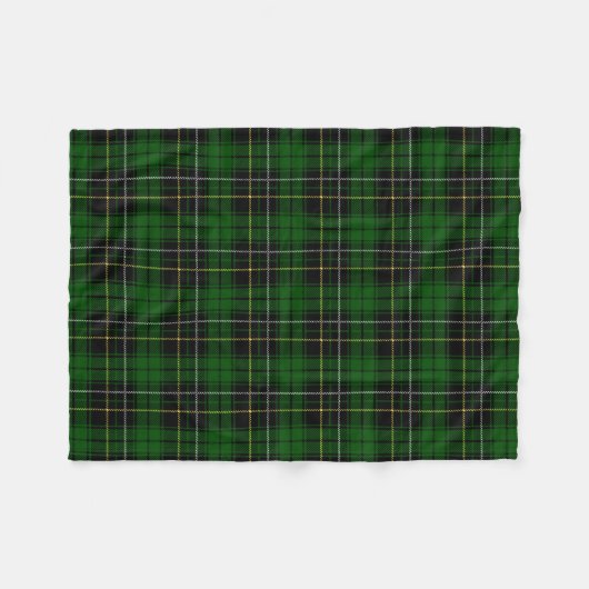 Scottish Clan MacAlpine Tartan Kariert Fleecedecke (Vorderseite (Horizontal))