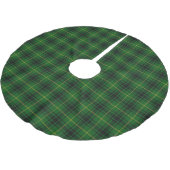 Scottish Clan MacArthur Arthur Tartan Polyester Weihnachtsbaumdecke (Schrägansicht)